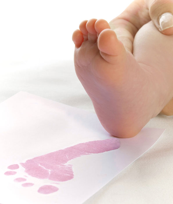 Baby footprint kit sales australia