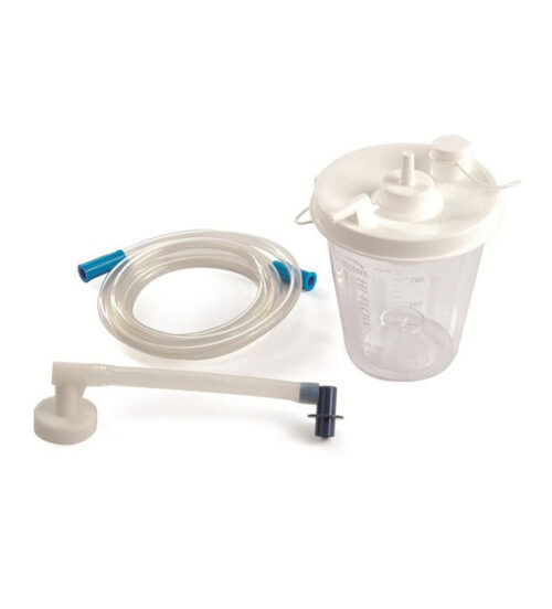 Laerdal LCSU4 Disposale Canister 800ml with Tubing