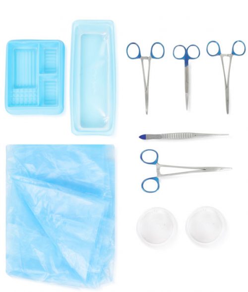 thumbnail image 2 of 4-Piece Minor Surgery Suture Set | Stainless Steel Forceps Kit From Pakistan 2 of 4