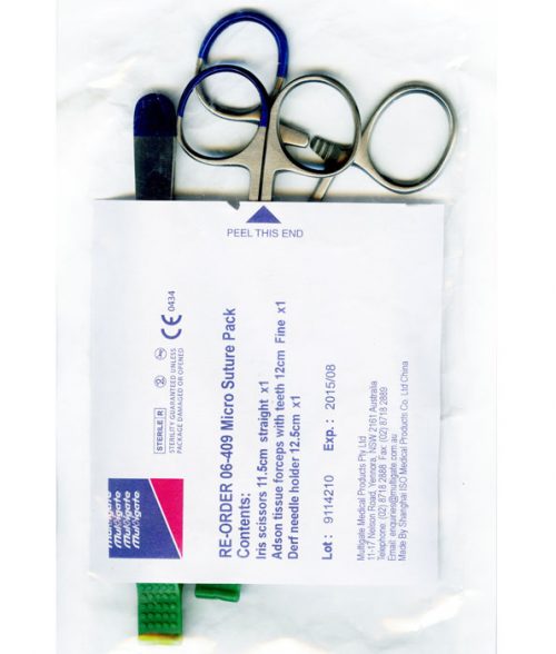 Multigate Micro Suture Pack Sterile