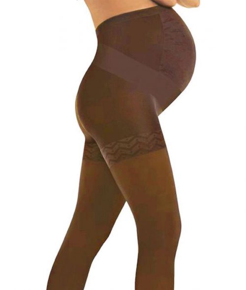 Pregnancy Stockings Opaque Natural