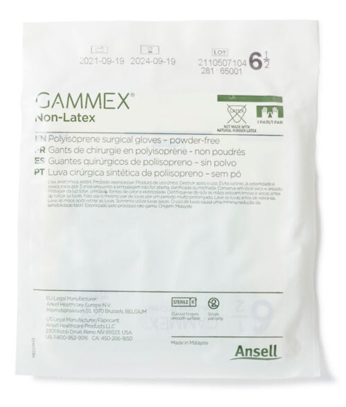 Gammex Non-Latex Surgical Glove Sterile Size 6.5