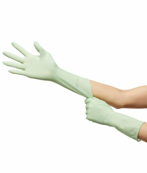 Gammex Non-Latex Surgical Glove Sterile Size 6.5 on hand