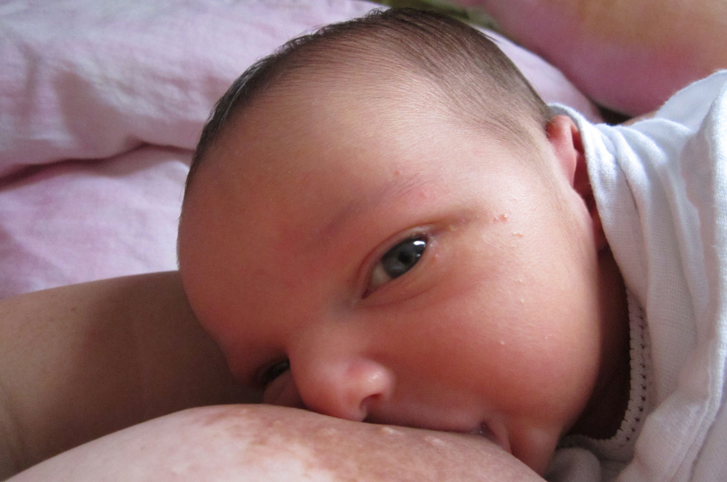 Breastfeeding a toddler
