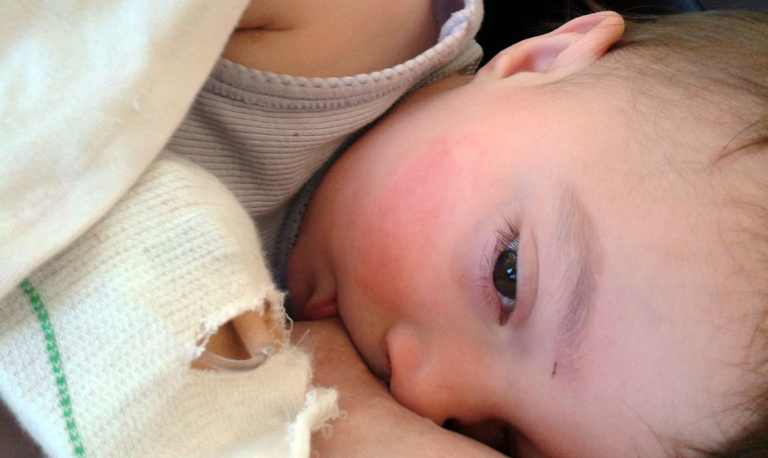 Breastfeeding a toddler