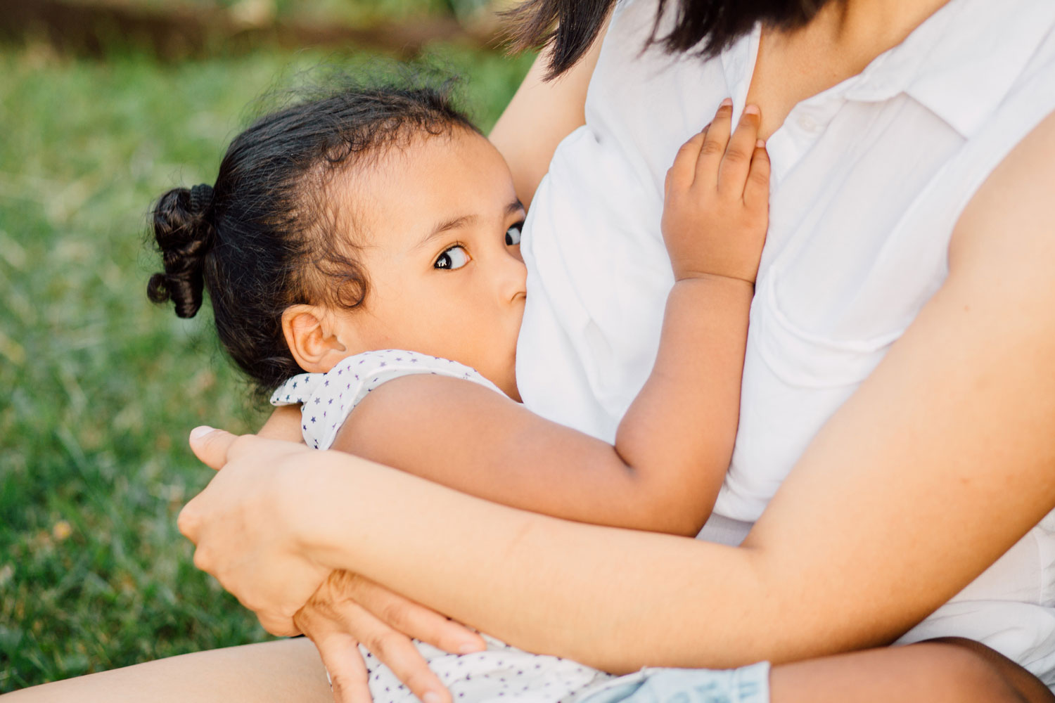 breastfeeding a toodler