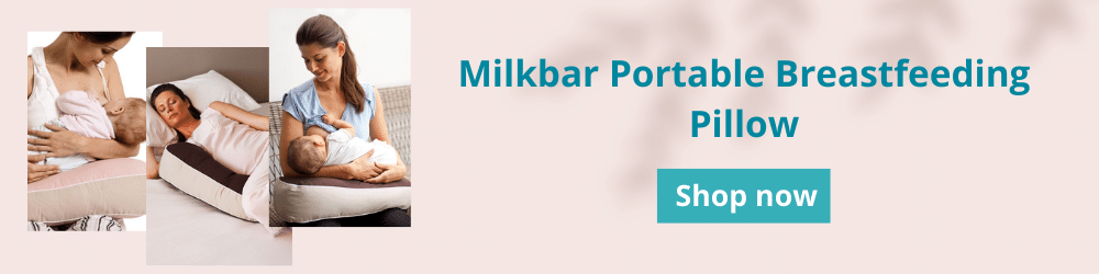 Milkbar Portable Breastfeeding Pillow