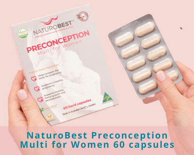 NaturoBest Preconception Multi for Women 60 capsules