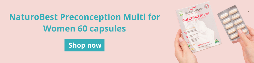 NaturoBest Preconception Multi for Women 60 capsules