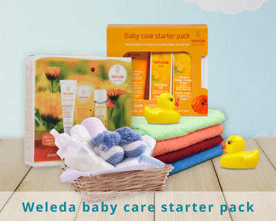 Weleda baby care starter pack