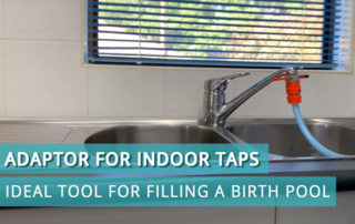 Adaptor for indoor taps - ideal for filling a birth pool