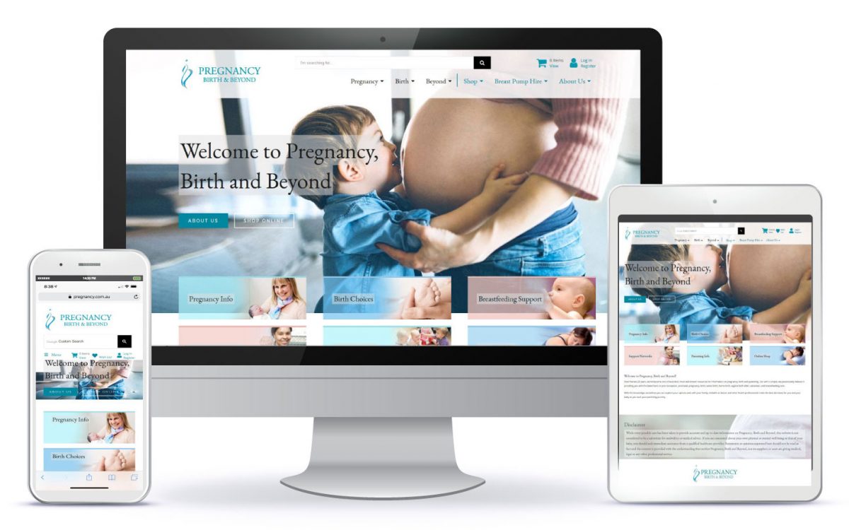 New-look-Website-large New look website for www.pregnancy.com.au