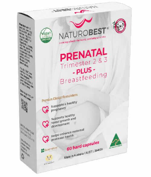 NaturoBest Prenatal Trimester 2 and 3 Plus Breastfeeding Box 2