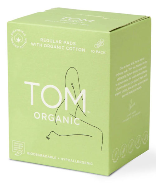 TOM Organic Regular Ultra Thin Pads