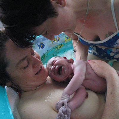 The first time I met you Finlay at her birth