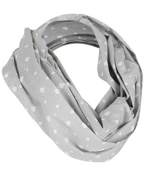 Breastfeeding Scarf Diamond Grey