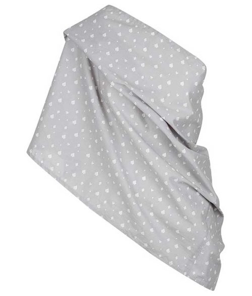 Breastfeeding Scarf Diamond Grey