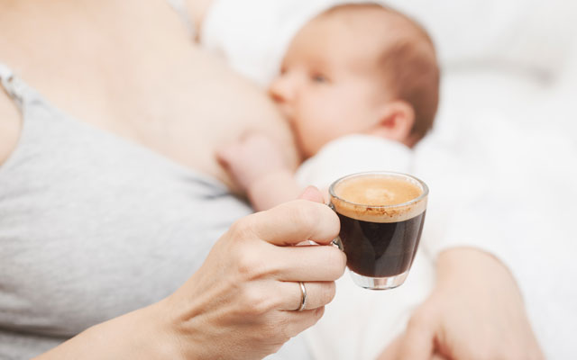 coffee and breastfeeding