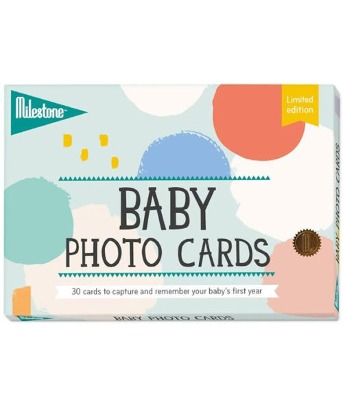 Milestone Cotton Candy Baby Photo Card Set