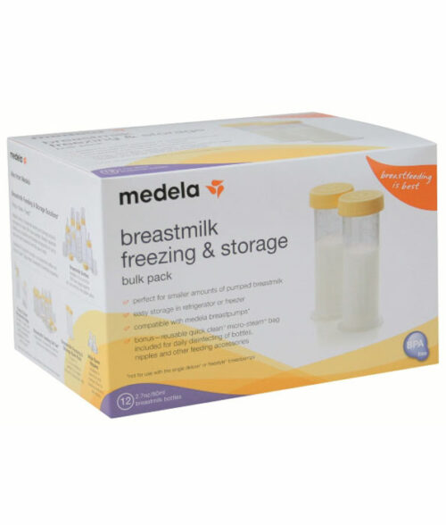 BFP306 Breastmilk Storage and Freezing Containers 80ml 12pk