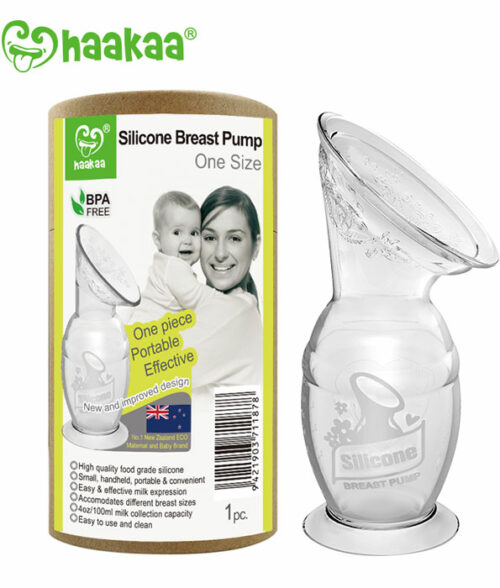 Haakaa Silicone Breast Pump 100ml with box