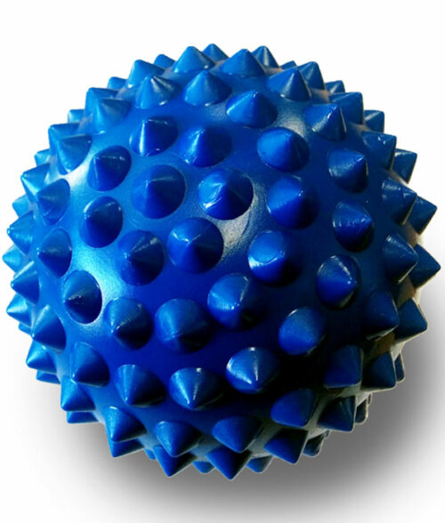 AB043 Massage Ball Spiky 10cm Blue