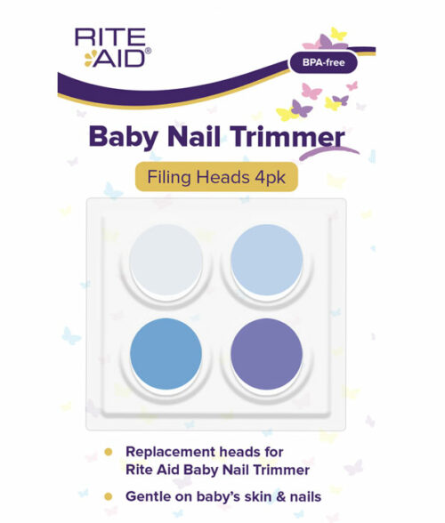 Baby Nail Trimmer Filing heads 4 Pack