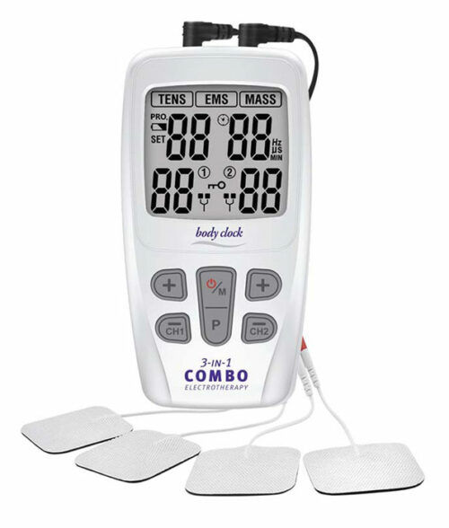 3-in-1 Combo TENS Machine, EMS and Massage