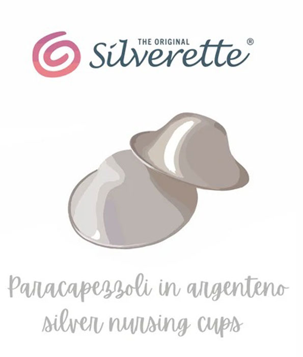 Silverette - Silver Nursing Cups W/ O-Feel - Regular