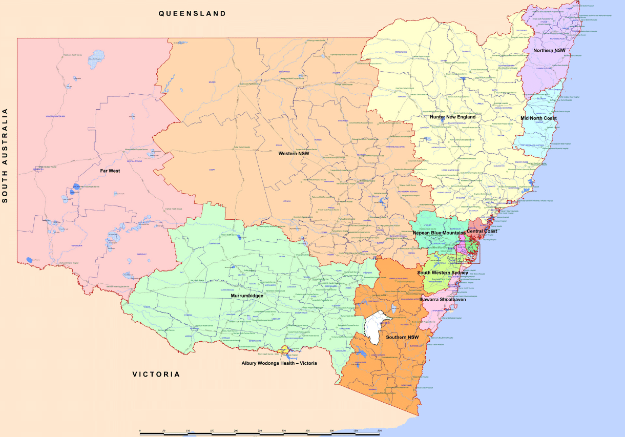 NSW Map