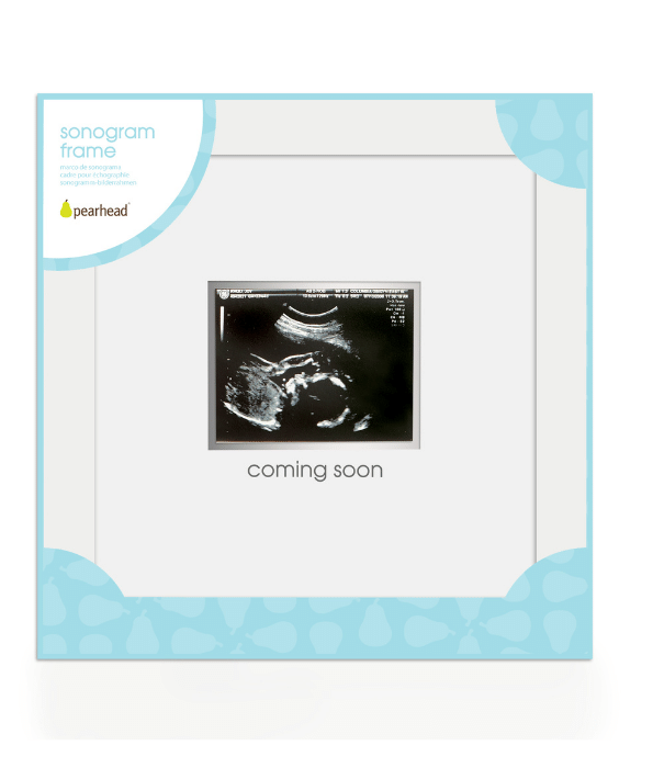 thumbnail image 2 of Little Blossoms By Pearhead Keepsake Chalkboard Baby Ultrasound Picture 2 of 11