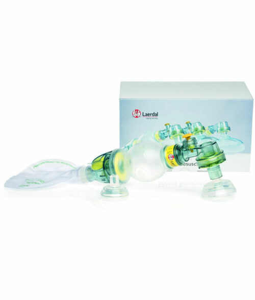 Laerdal Silicone Resuscitator Paediatric with Mask Size